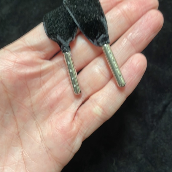 Wild Fable black velvet hoodie sweatshirt size small - Picture 4 of 9